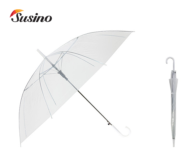 발렌타인 POE 장 53*8 자동 투명 우산