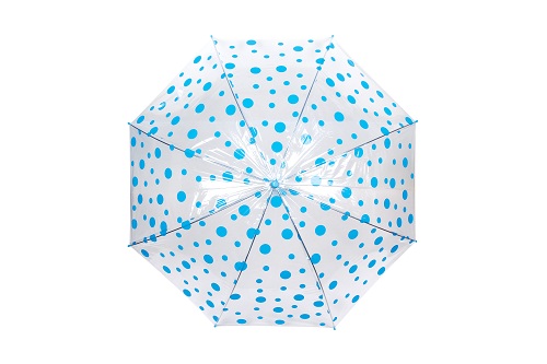 탑크린 비닐 땡땡이 우산