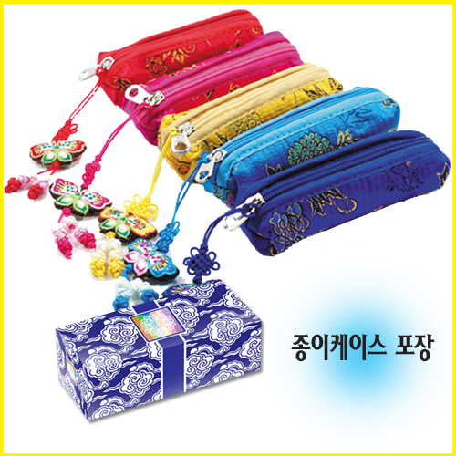 누비 도장 지갑(꽃)