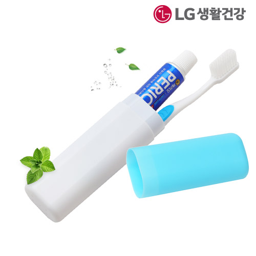 캐비티케어 슬림형 파스텔 치약칫솔세트 1호(휴대용 세트)