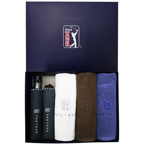 PGA 3단 완전자동 로고+수동 로고+150 타올 3p소