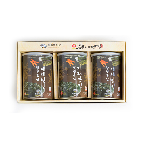 광천 웰빙 홍삼 재래맛김 특선 5호