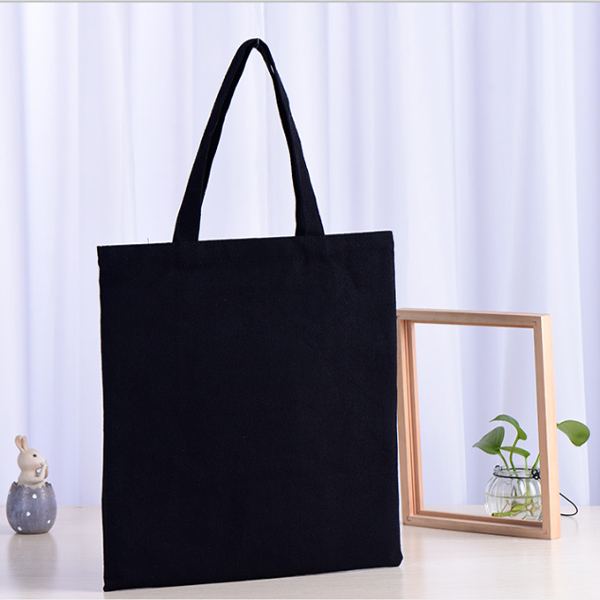 무지 블랙 캔버스백 에코백 32*35CM