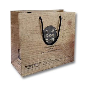 [쇼핑백]종이가방 종이쇼핑백-5 / 300x280x100mm(장2절)