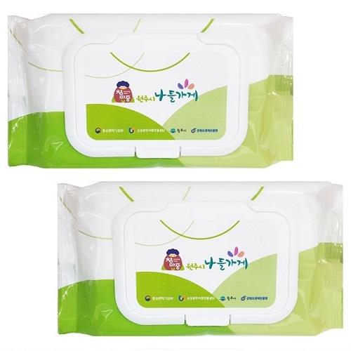 뉴 드림 물티슈 캡형 50매 40g (소량 독판)