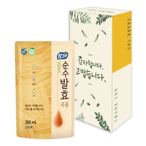 [참그린] 순수 발효 곡물 주방세제 1P 선물세트
