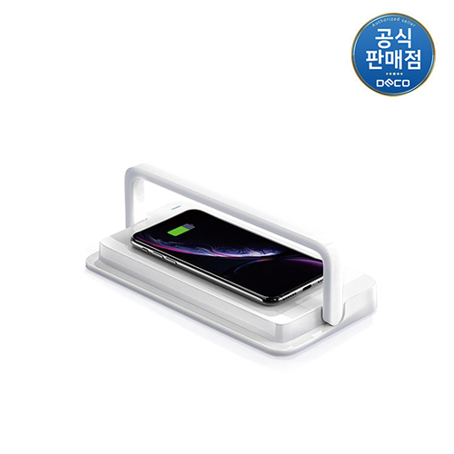 AD 케어폰 고속 무선충전기 UV살균기 휴대폰