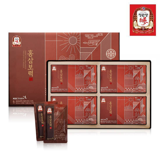 한국인삼공사 정관장 홍삼 보력 50ml x 20포 +쇼핑백