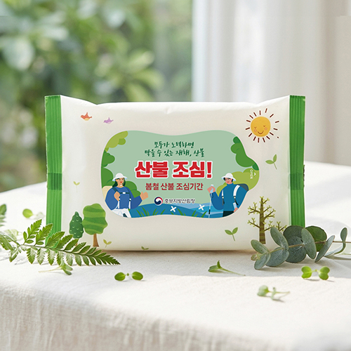 물티슈 10매 네이처 무광