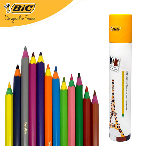 [BIC] 빅 에볼루션 서커스 색연필 12색 기프트세트