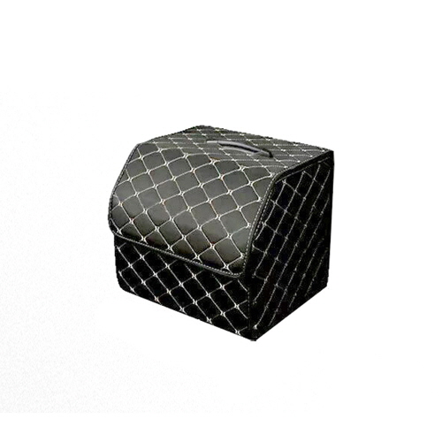 카테크 가죽 트렁크 정리함 차박 수납 박스 폴딩 박스 (소) CBH511