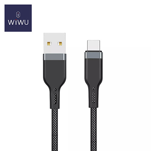 WiWU USB to Type-C 고속 충전, 데이타 전송 케이블 PT02(2.0)