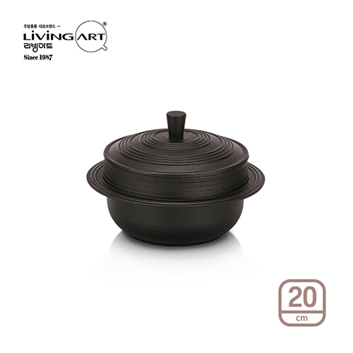 [리빙아트]업소용 통주물  가마솥 20cm