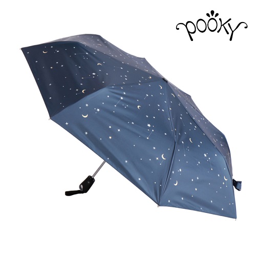 [푸키] 3단 완전자동 별빛 암막 우산 자외선 차단