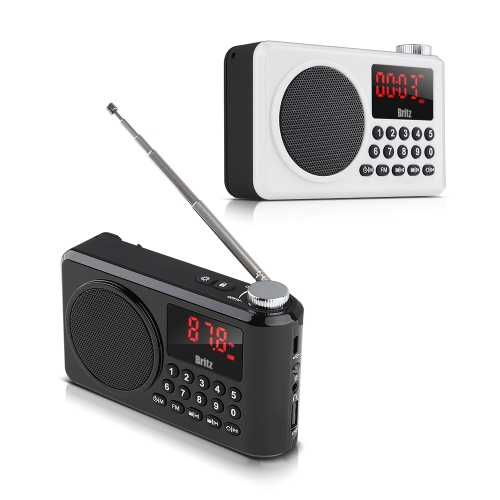브리츠 BZ-LV990 휴대용 미니 소형 라디오 효도 FM라디오