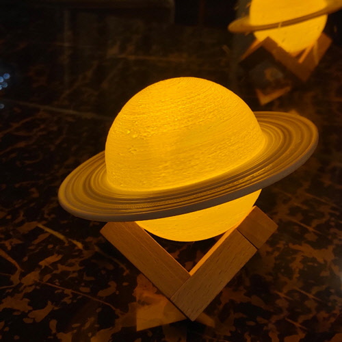 CG682 에코라이프 스타라이트 천문대 토성 무드등(13cm)