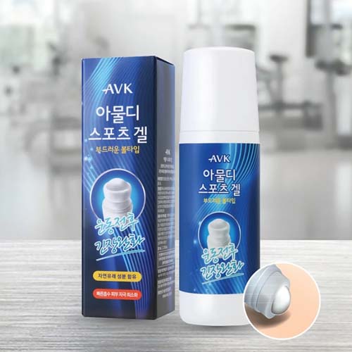 아물디 스포츠 겔 80ml / 물파스형 볼 타입