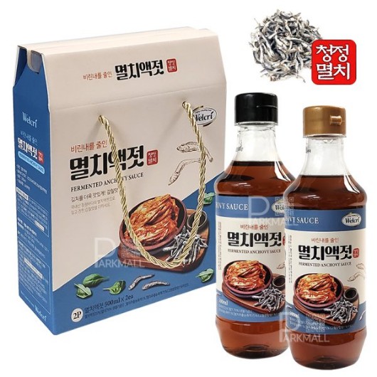 (K) 웰크리 멸치액젓 500ml*2