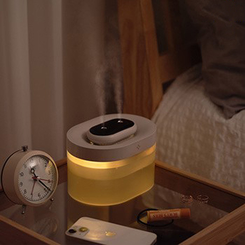 오엘라 듀얼 무드등 가습기 HU03 1L (5000mAh 배터리내장)