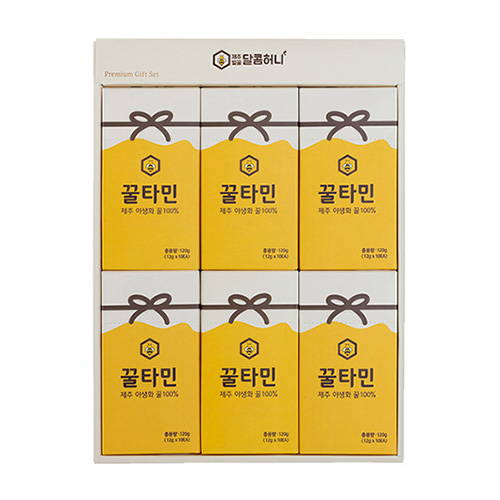 [꿀타민] 제주 야생화 천연 벌꿀스틱 4호