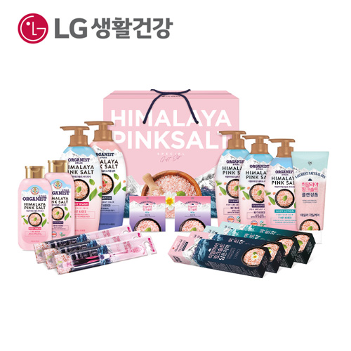 LG생활건강 선물세트 핑크솔트 셀렉션