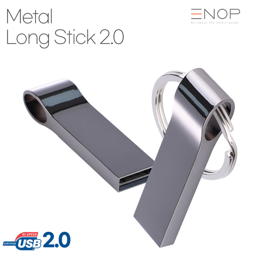 ENOP 롱 스틱 메탈 2.0 USB 메모리 4G