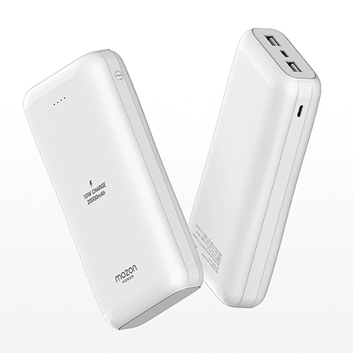 모즈온 20000mAh 2포트 보조배터리, 아이폰 보조배터리 보조배터리 20000  C타입