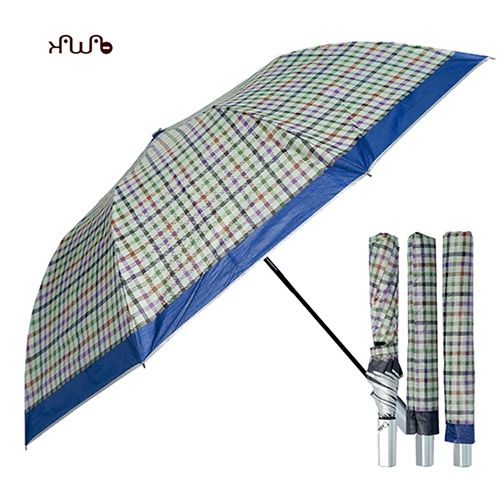 카와이 2단 네모라인 우산