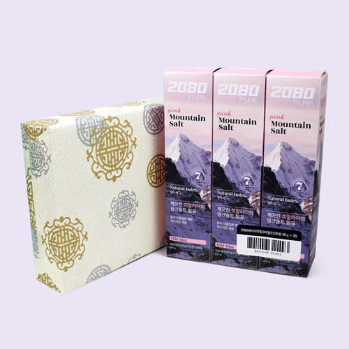 히말라야 핑크 솔트 치약 120g 3P 선물포장