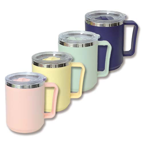cafe stella 컬러 스텐머그컵 440ml