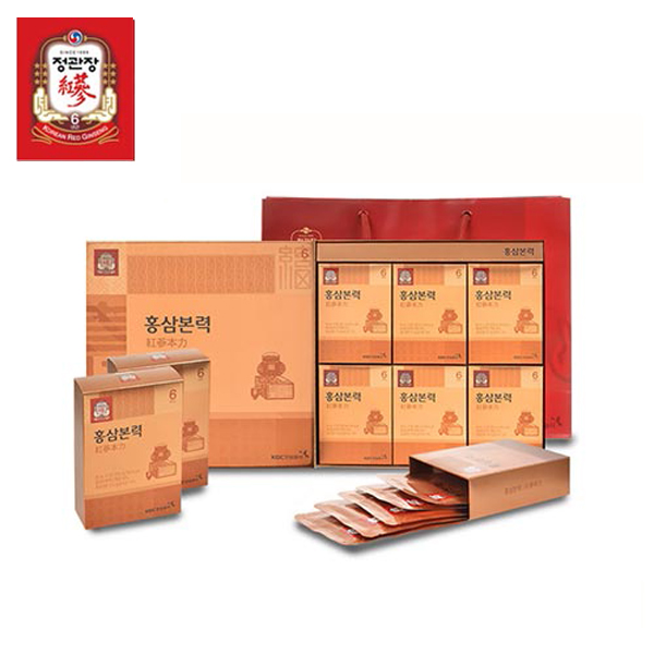 한국인삼공사 정관장 홍삼본력 40ml x 30포  쇼핑백 포함