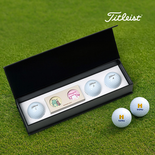 타이틀리스트 PRO V1 3구 볼마커+자석싸바리