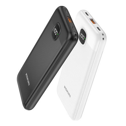 코끼리 에픽 LCD잔량표시 3포트 고속 충전 보조배터리 10000mAh