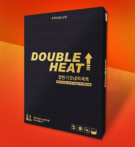 디노바시 양면 기모내의 겨울내의 방한내의 보온내의