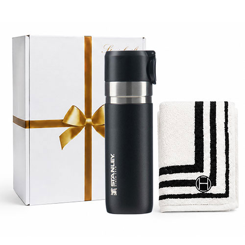 스탠리 고진공슬림보틀473ml+ 송월고급핸드타올1P세트