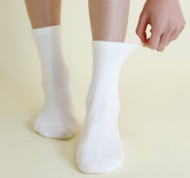여성 저자극 무압박 중목양말 임산부 당뇨환자 요양원 // 국산