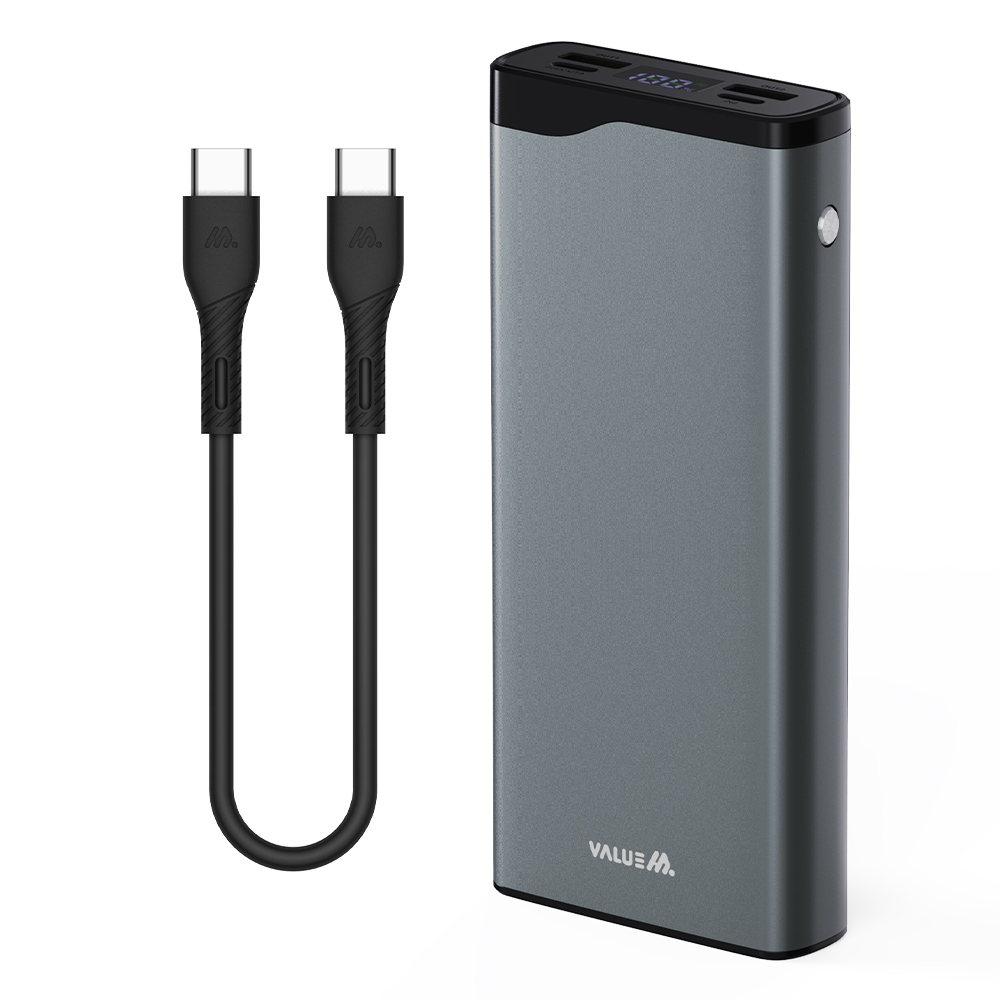 밸류엠 고속 메탈 PD 22.5W 보조배터리 20000mAh
