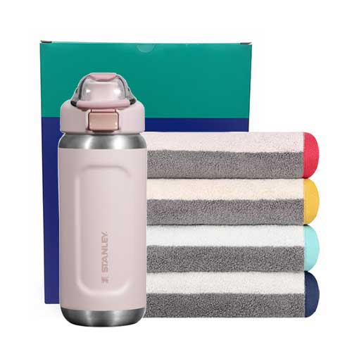 스탠리 웰스프링 보틀 473ml ＋송월고급수건1P세트