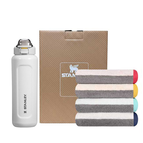 스탠리 웰스프링 보틀 946ml + 송월고급수건1P세트