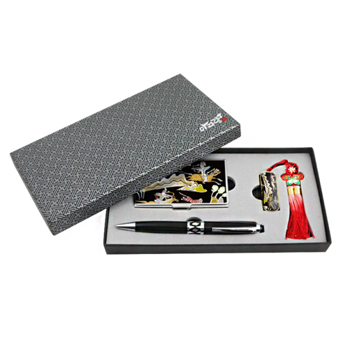 아리랑 페리자개 시즌2 C-Type OTG USB+명함케이스+자개볼펜 SET 8GB