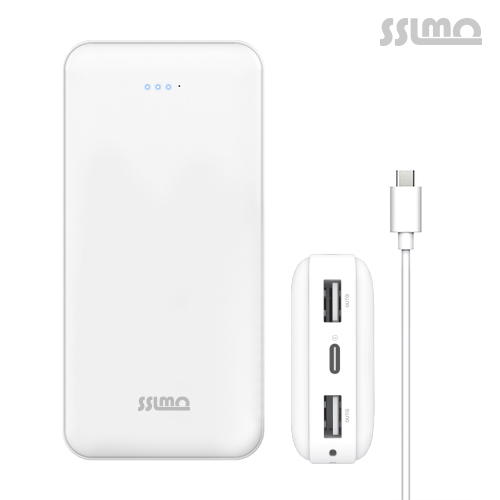 쓸모 SSM-PB2 3포트 20000mAh 보조배터리