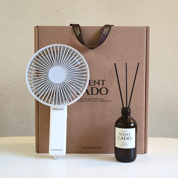 센트라도 B 디퓨저 200ml+빅팬 휴대용 핸디선풍기 세트