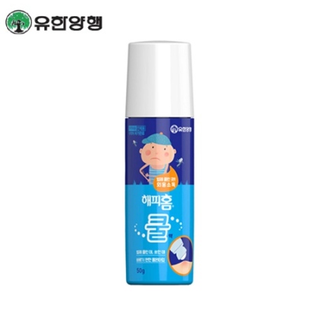 모기약 유한양행  물린데 바르는 외용소독제 쿨액 50g(해피홈) 벌레