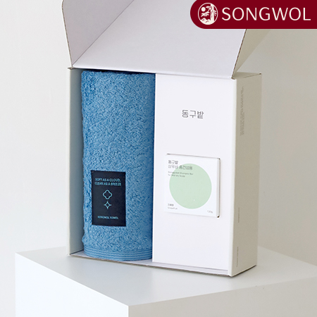 송월 항균블랙라벨 동구밭 샴푸바 세트