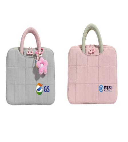 꽃 키링 14인치 데일리백 노트북 비즈니스가방