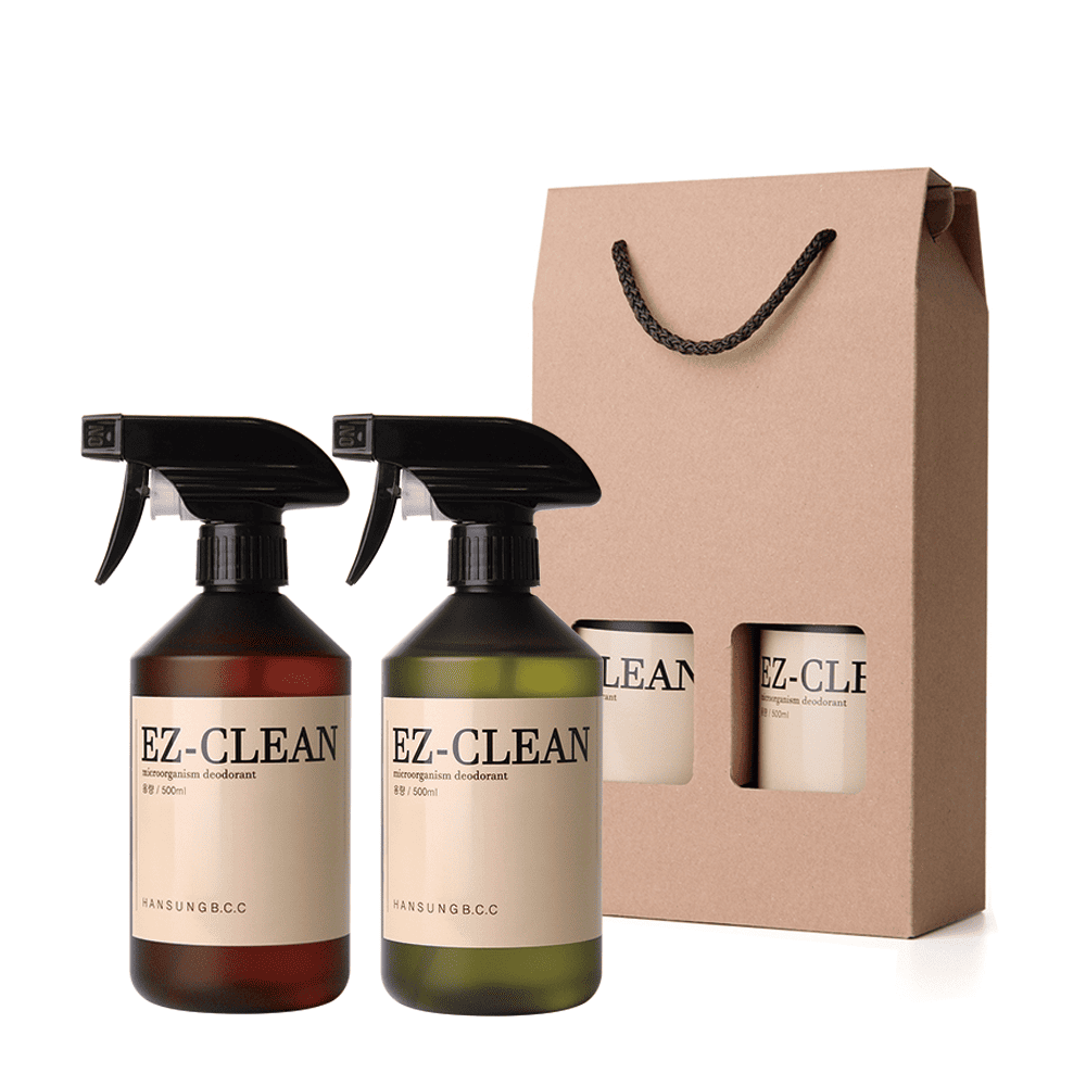 이지클린 미생물 탈취제 무향 500ml (본품+본품)