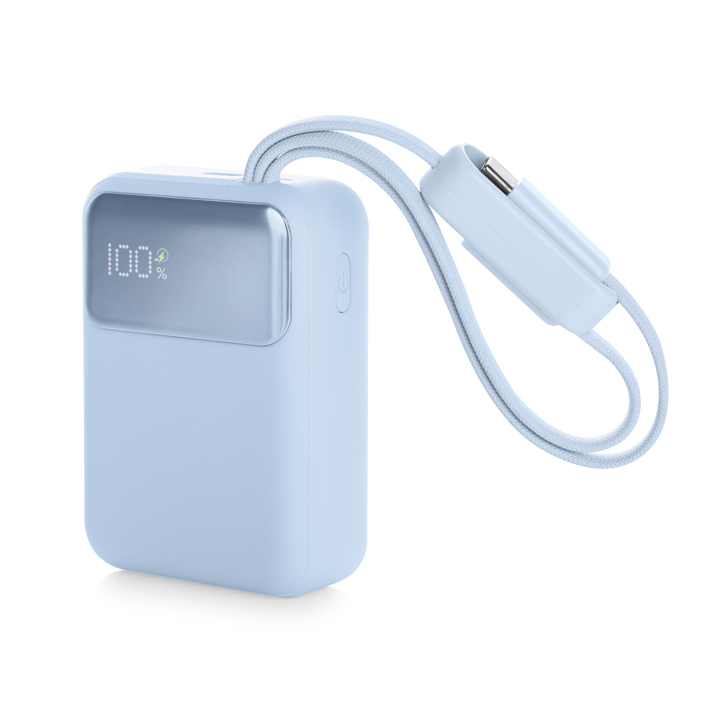 레파 GT05 35W 초고속충전 내장케이블 보조배터리 10000mAh
