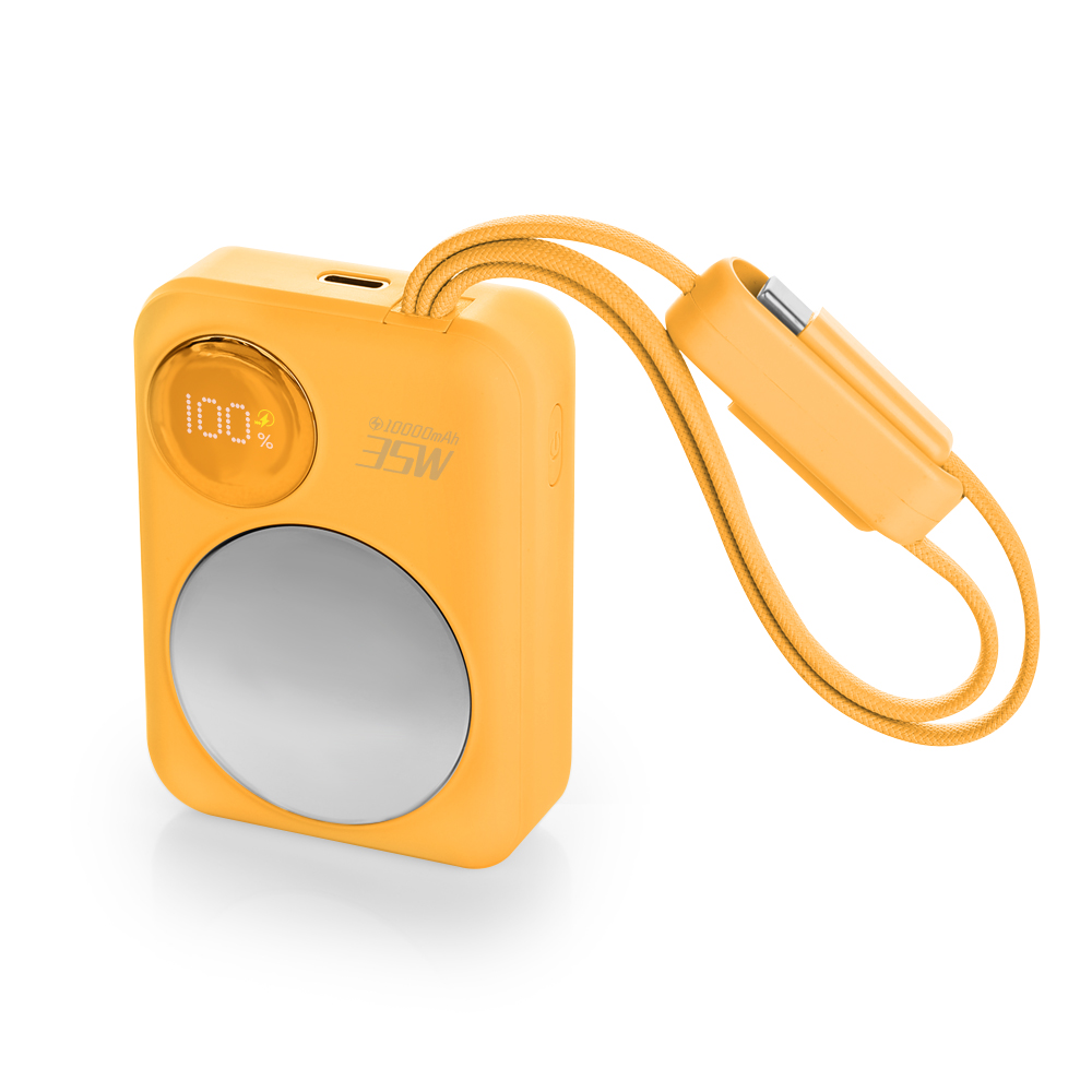 레파 GT02 35W 초고속충전 내장케이블 미러 보조배터리 10000mAh