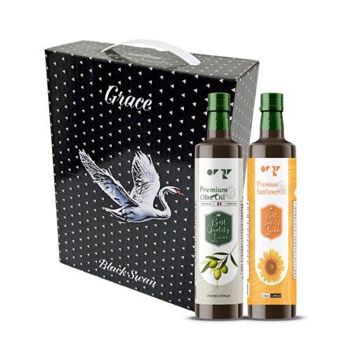 아칸 올리브 해바라기유 250ml  2병 세트