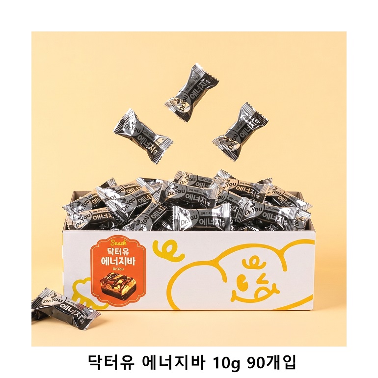 위크앤드 닥터유 에너지바 10g 90개입 과자 간식 답례품